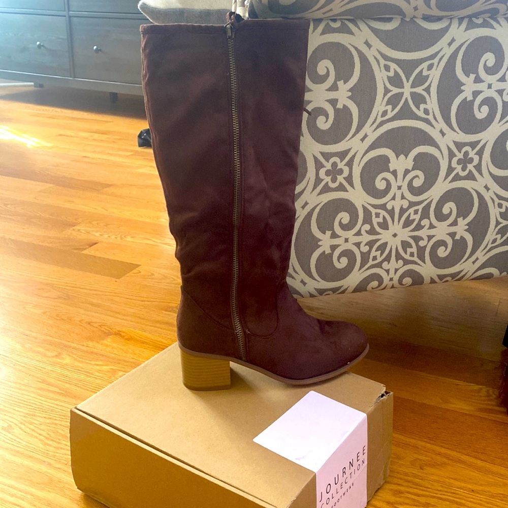 Brown boots